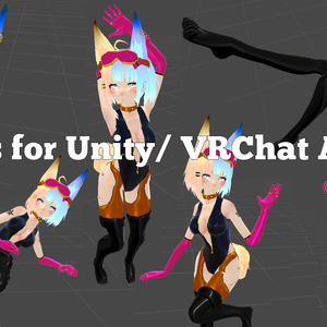 6 Poses for Unity/VRChat