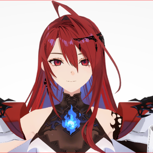 Elizabeth Rose Bloodflame (Liz) fan-made model 3D Characters 3D Model VRChat