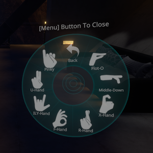 VRChat ASL-Gesture Toggle prefab for Avatar 3.0