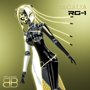 [Original 3D Model] Regalia RG-1 Royal Robot VRChat Avatar