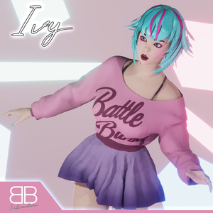 [Original 3D Model] IVY V1 Modular VRChat VTuber Avatar
