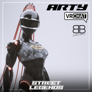 [Original 3D Model] Street Legends Arty VRChat Avatar