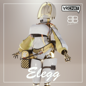 [Original 3D Model] NK Mecha Elegg Avatar for VRChat