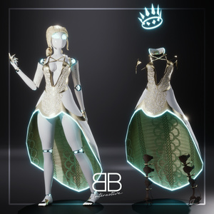 [Original 3D Model] CLARA Remastered Robot Girl VRChat Avatar FREE ...