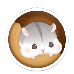 輪くぐりハムスター
