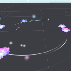 꽃 파티클(Flower particle)