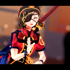 FGO 謎の蘭丸X　MMDモデル　1.01