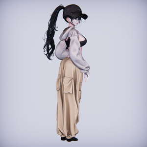 [Shinra - 森羅] Baggy cargo pants 缩略图 3