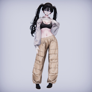 [Shinra - 森羅] Baggy cargo pants 缩略图 4