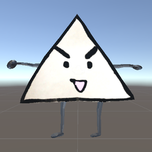 ペラペラさんかくん