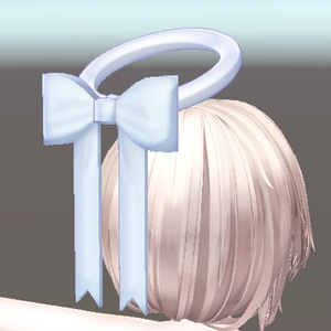 リボンに天使の輪っか（ribbon halo）