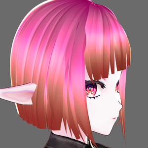 [VRoid] Soft Hair Texture - 44 Color
