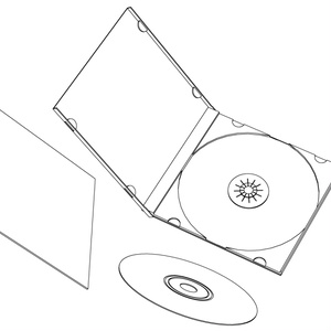 CDとCDケース