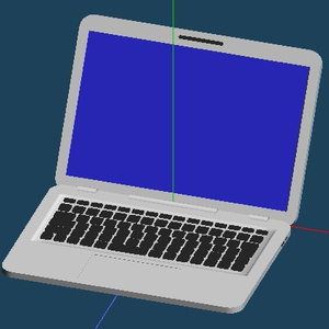 【lwo】ノートパソコン３Ｄ【コミスタ】【クリスタ】