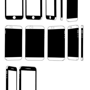 スマホ線画32種類