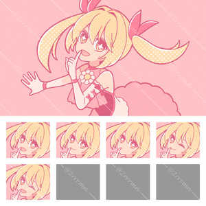 [5 Expressions] Idol-style Magical Girl [New Retro...]