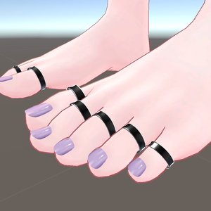 Moe Toe Rings