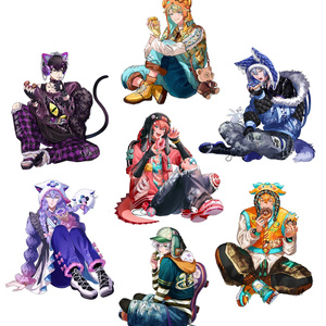 にじさんじ にじそうさく10 アクリルスタンド 4枚セット c106 にじさん