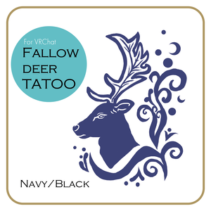 Fallow Deer Tatoo-ダマジカ-