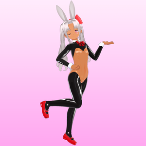 【無料】テカテカ☆逆バニー