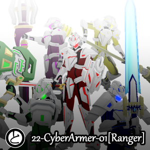 【VRM1.0同梱】CyberArmerSeries-01[Ranger]