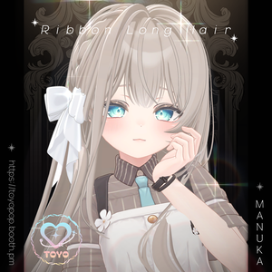 [MANUKA/舞夜/Shinra/ウルフェリア] Ribbon Long Hair