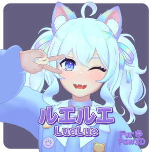 オリジナル3Dアバター「にゃにゃまる」 - kai 9 - BOOTH