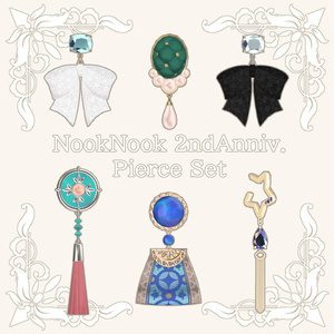 Store's 2nd anniversary✴︎ earrings set [VRChat].