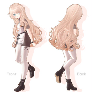Lovesick Hair【8アバター対応/VRC Hair】 缩略图 2