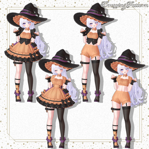 【15アバター対応】WiccaMaid【VRChat】 缩略图 5