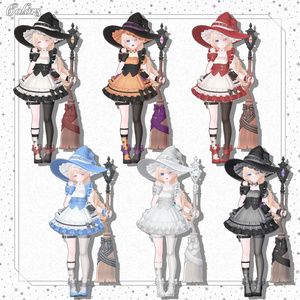 【15アバター対応】WiccaMaid【VRChat】 缩略图 3