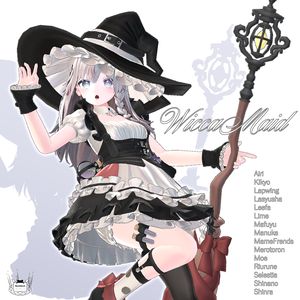 【15アバター対応】WiccaMaid【VRChat】
