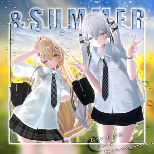 !! Late Summer SALE !! &SUMMER Vol.02 - Summer Uniform:夏の制服 <27アバター対応>