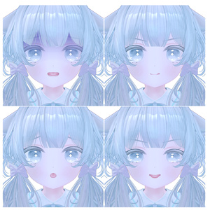 【萌専用】Fluffy Lolita Face animation ♡ Kawaii Face Preset 缩略图 5
