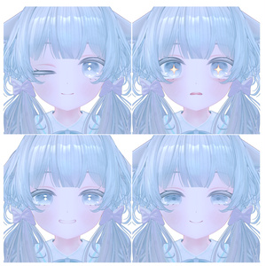 【萌専用】Fluffy Lolita Face animation ♡ Kawaii Face Preset 缩略图 4