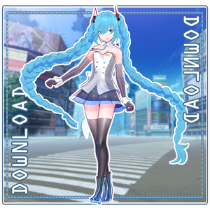 MMD // Twinbraids hair DOWNLOAD