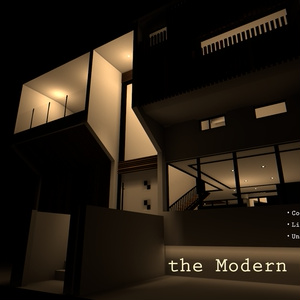 VRChat向け「the Modern House」