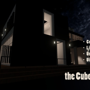 VRChat向け「the Cubed House」