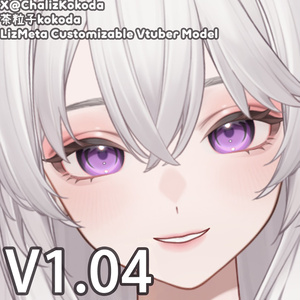 【JP/KR/EN/RU/CN】LizMeta Customizable Vtuber Model（1.04）