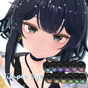 55 Avatar✨️シンプルつやつやEyeTexture【12 Color】 缩略图 18