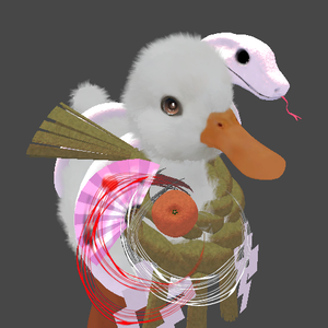 ぴーたん/オリジナルアヒル3Dモデル