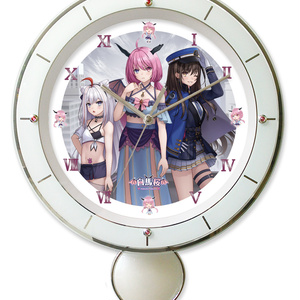 出演者記念品掛け時計☆白馬桜モデル☆【NIKKE非公式オンライン交友イベント開催一周年記念イベント】