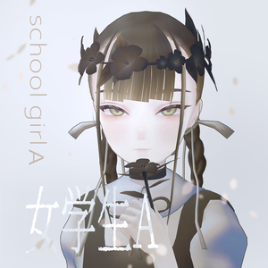 オリジナル3Dモデル 「女学生A」