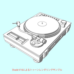 ターンテーブルVer.01-02(FBX)