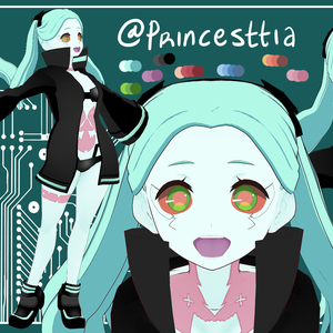 Rebecca from Cyber Punk v2 [VRM file]