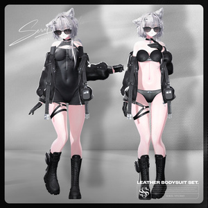 ✨SALE✨ Leather Bodysuit Set【19アバター対応】 缩略图 6