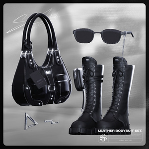 ✨SALE✨ Leather Bodysuit Set【19アバター対応】 缩略图 22