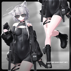 ✨SALE✨ Leather Bodysuit Set【19アバター対応】 缩略图 3