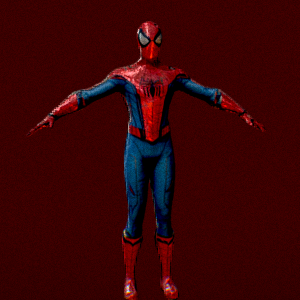 スパイダーマン - リターンナル (ファンメイド) 3D モデル