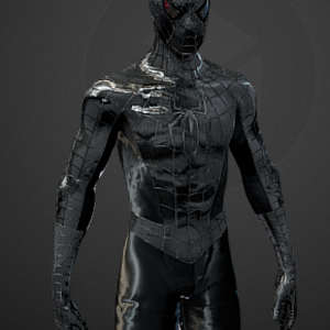 シンビオート スパイダーマン - トビー・マグワイア 3D モデル